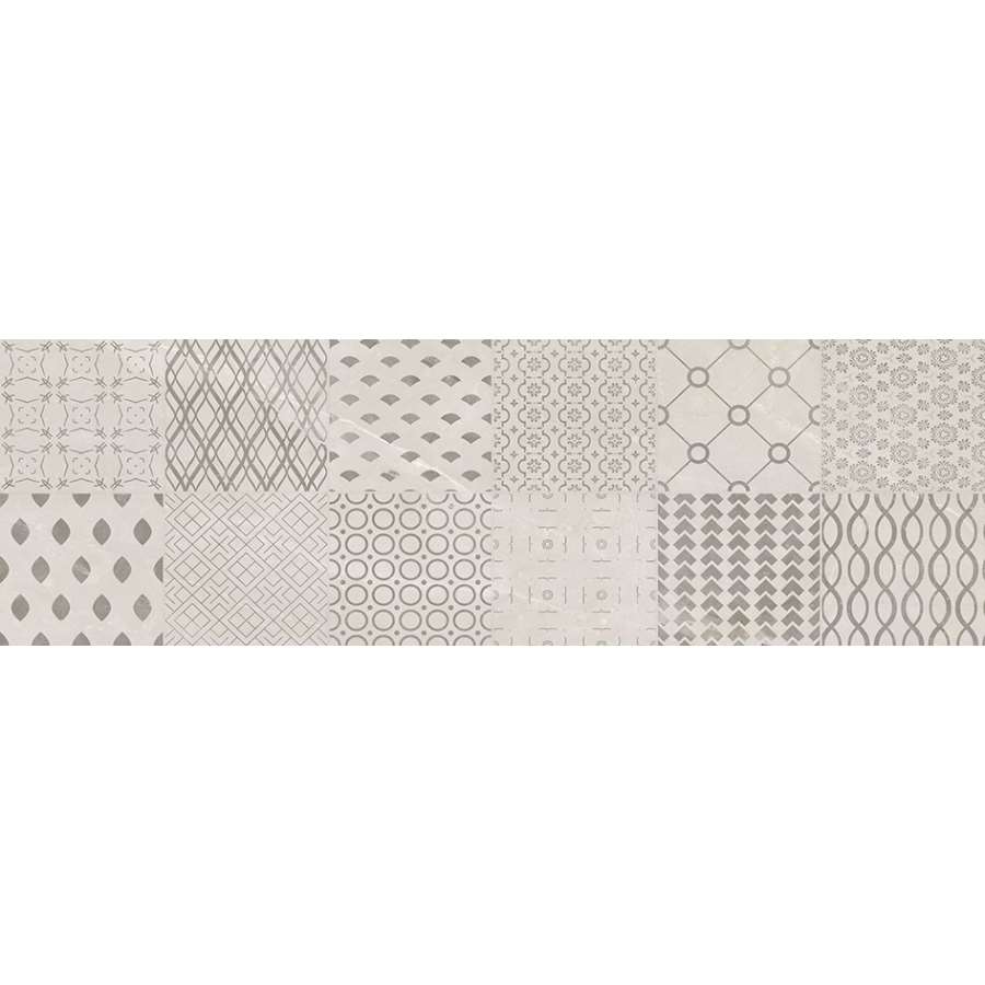 Imagen principal del productoREVESTIMIENTO DECOR PANDORA WHITE 25x80 G