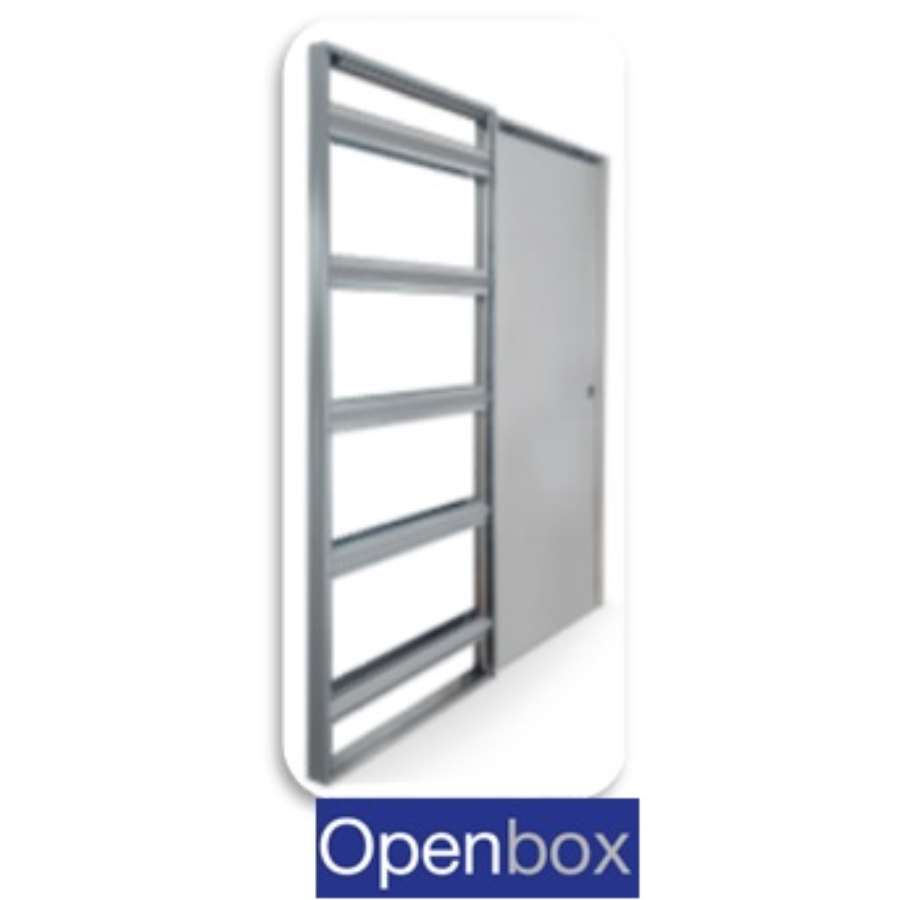 Imagen principal del productoARMAZON PUERTA CORREDERA OPENBOX 900x2020/95 CARTON YESO