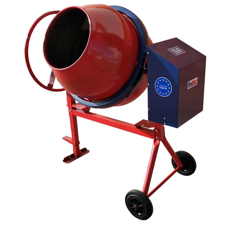 Imagen principal del productoHORMIGONERA BIGMAT 150LT + P. CORONA - EMBALAJE INDIVIDUAL