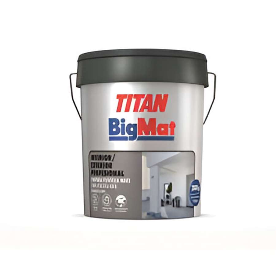 Imagem principal do produtoTINTA 20KG INT-EXT TITAN BIGMAT BRANCO MATE