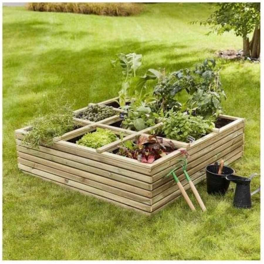 Imagen accesoria del productoHUERTO HORIZON BASIL 1200X1200X360mm