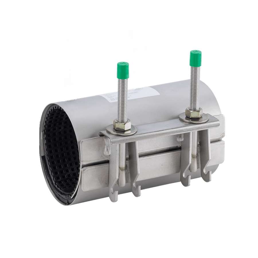 Imagen principal del productoABRAZADERA UNIFIX MAXI 2 PERNOS 1 BANDA 150 60/67 MM
