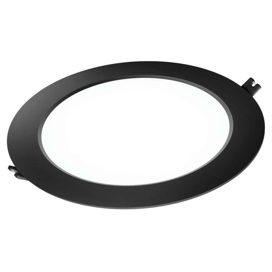Imagen principal del productoDOWNLIGHT LED EMPOTRADO REDONDO NEGRO 18W FRIA