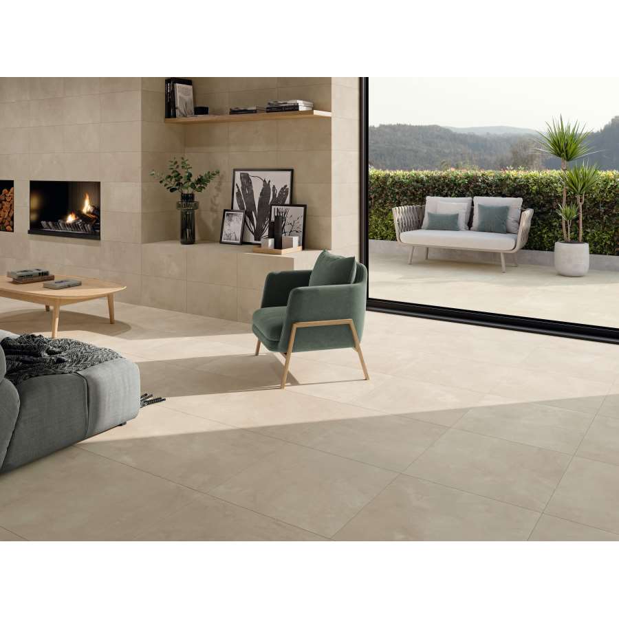 Imagem de acessório do produtoPAVIMENTO PORCELANICO ELEMENTI BEIGE INOUT 60X60 MT
