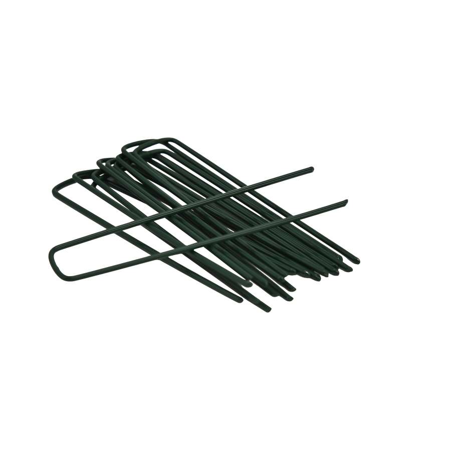 Imagen principal del productoGRAPAS VERDES PARA CESPED ARTIFICIAL Bolsa de 10 und