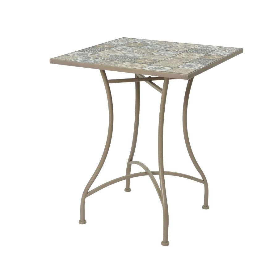 Imagen principal del productoMESA BISTRO TOULOUSE TAUPE 58x58x72