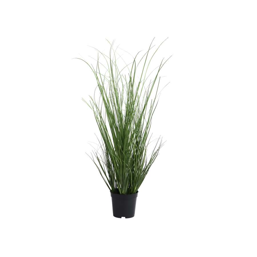 Imagen principal del productoPLANTA HIERBA ARTIFICIAL EN MACETA L L25.00-W25.00-H68.00cm