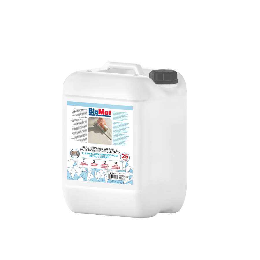 Imagem principal do produtoPLASTIFICANTE-AIREANTE BIGMAT HORMIGÓN Y CEMENTO 25KG