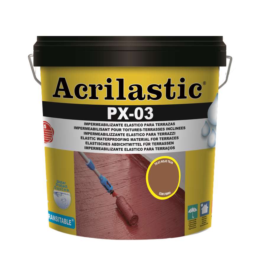 Imagem principal do produtoIMPERMEABILIZANTE ACRYLASTIC PX03 15 LT VERDE