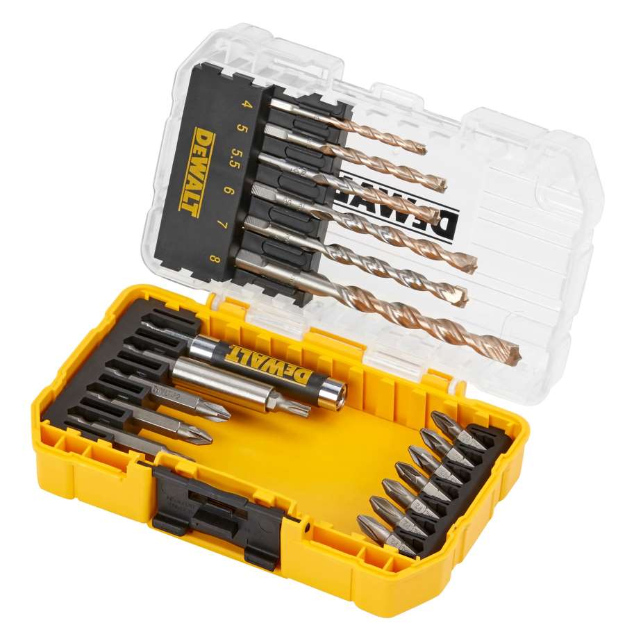Imagen accesoria del productoESTUCHE 19 ACCESORIOS DEWALT