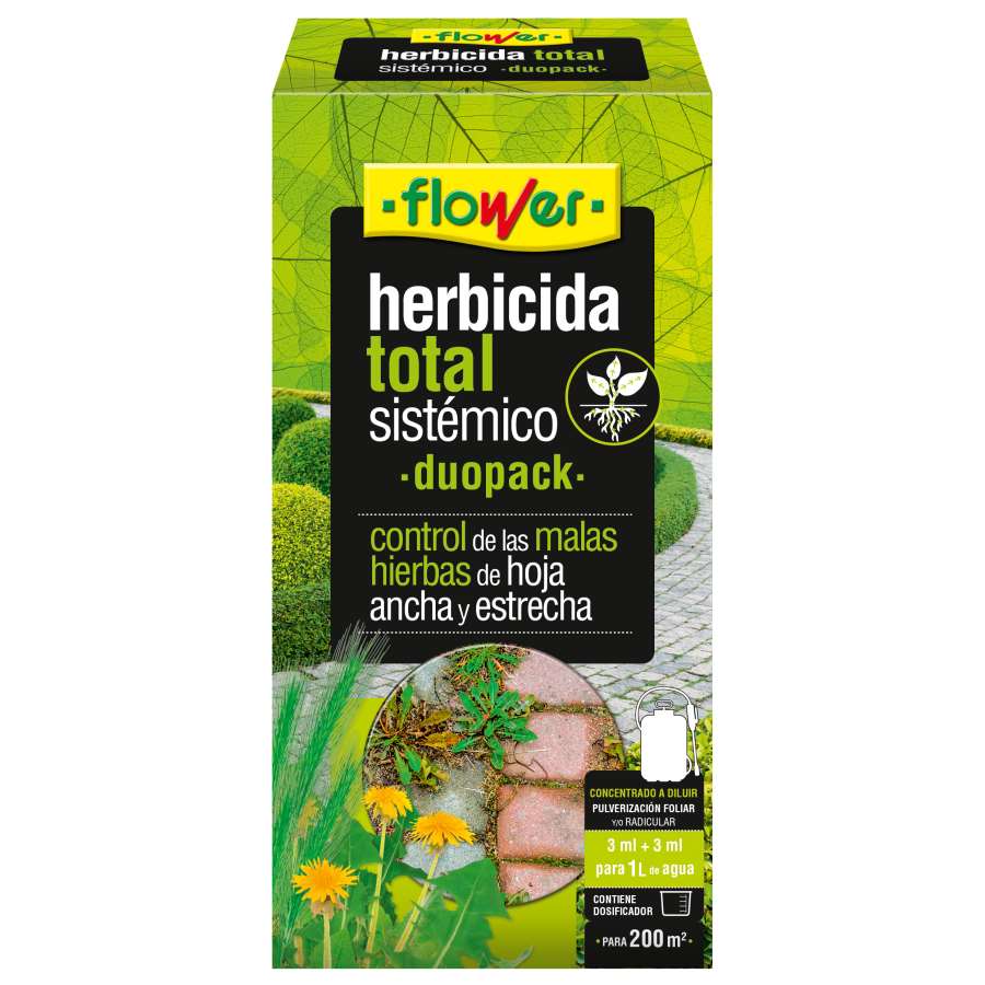 Imagen principal del productoHERBICIDA TOTAL SISTEMICO DUOPACK 25 ML + 25 ML