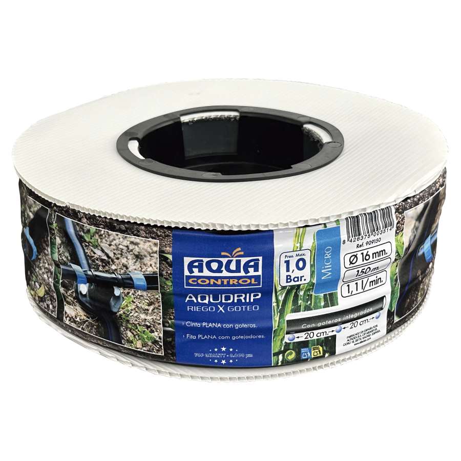 Imagen accesoria del productoROLLO CINTA DE RIEGO CON GOTERO INTEGRADO R-150 MTS