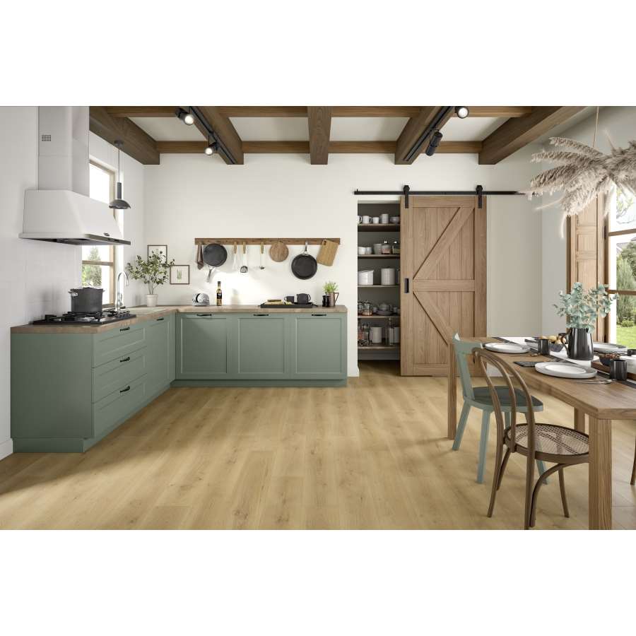 Imagem de acessório do produtoSUELO LAMINADO ROBLE PINOT MIEL 8mm AC5/33