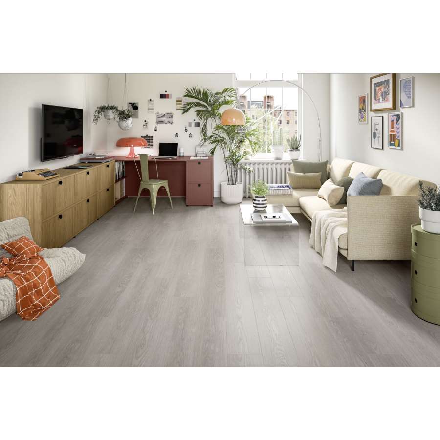 Imagem de acessório do produtoSUELO LAMINADO ROBLE BARONIA GRIS 8mm AC5/33