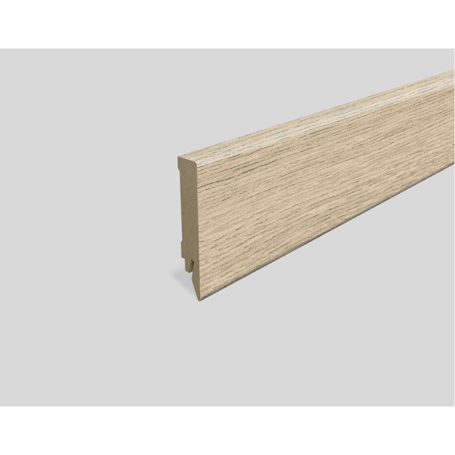 Imagen principal del productoRODAPIE ROBLE LOJA CREMA 2400x14x80