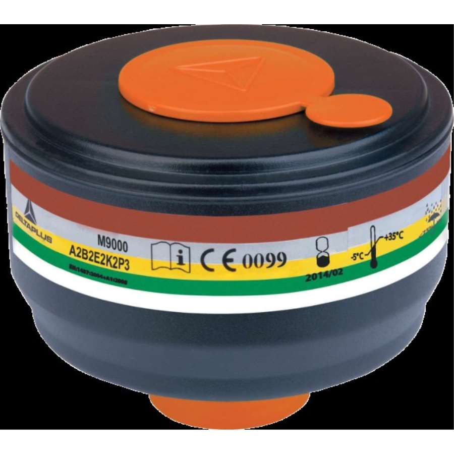 Imagem principal do produtoCAJA DE 4 CARTUCHOS FILTRANTES A GASES A2B2E2K2P3