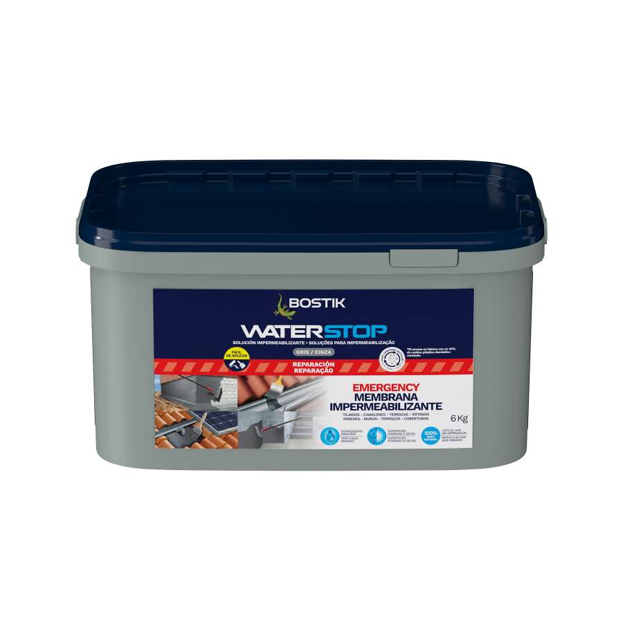 Imagen principal del productoIMPERMEABILIZANTE MS WATERSTOP 6Kg Gris