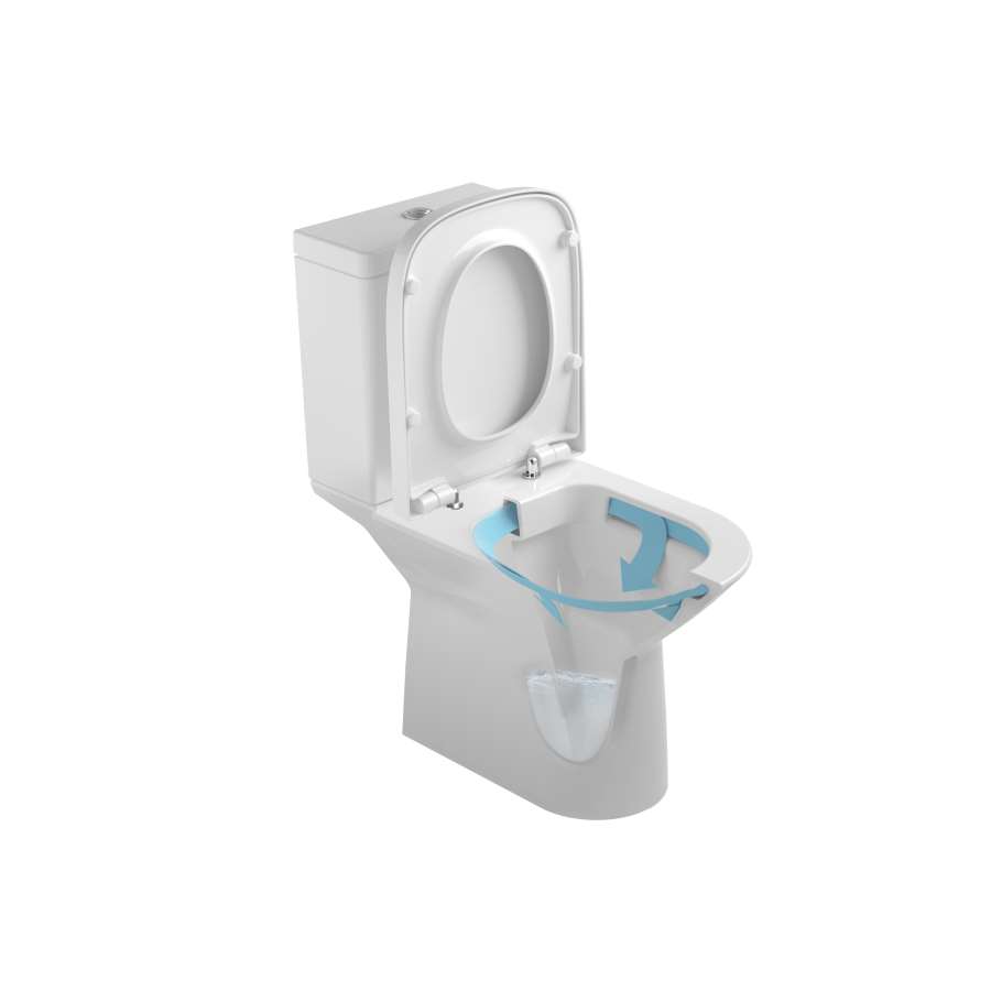 Imagen accesoria del productoPACK INODORO COMPLETO CUBIK ATENAS S/V