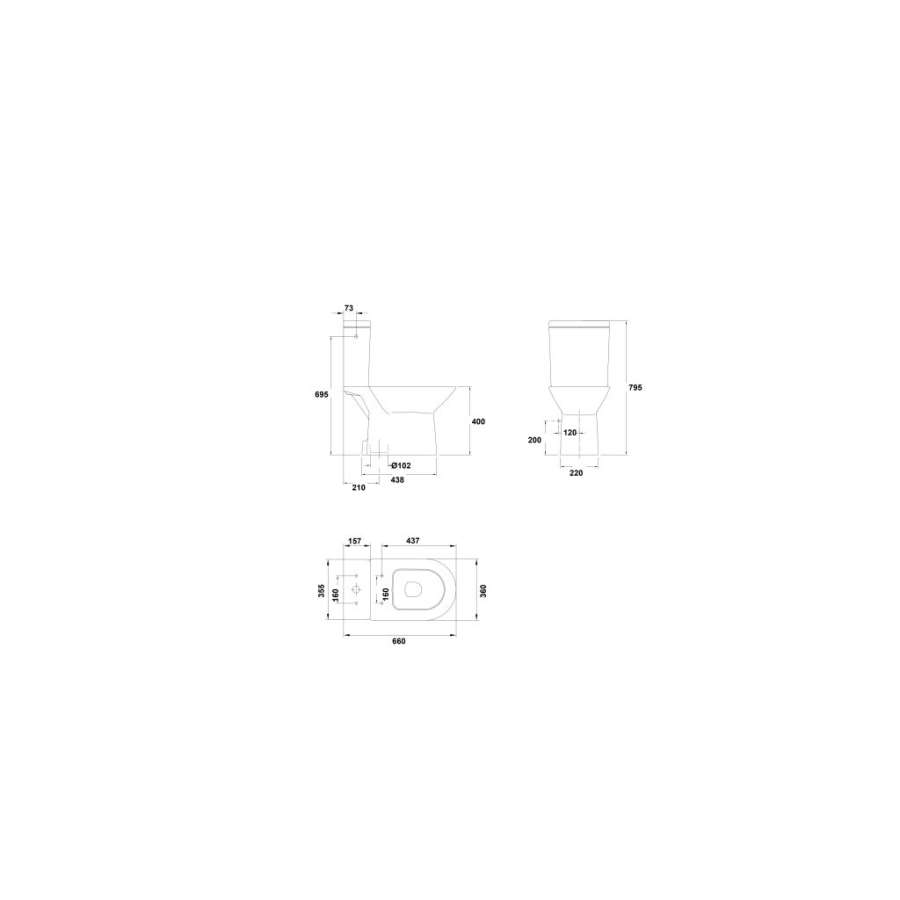 Imagen accesoria del productoPACK INODORO COMPLETO CUBIK ATENAS S/V