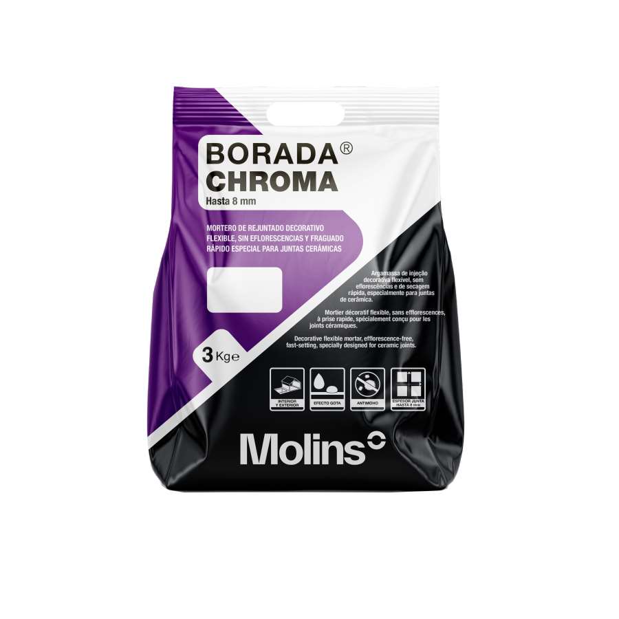 Imagen principal del productoBORADA CHROMA MARFIL ( 4 UDS. X 3 kGRMS)