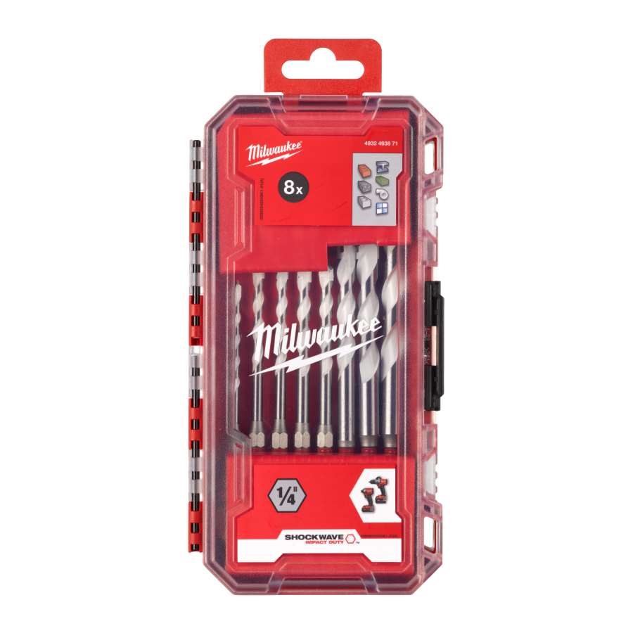 Imagem de acessório do produtoESTUCHE 8 BROCAS MULTIMATERIAL