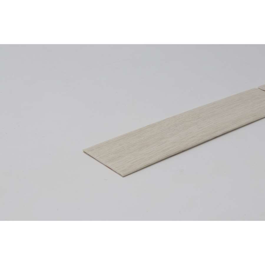 Imagen principal del productoPERFIL UNIÓN PLANO PVC ADH ROBLE POLAR 35X2,5X1000mm