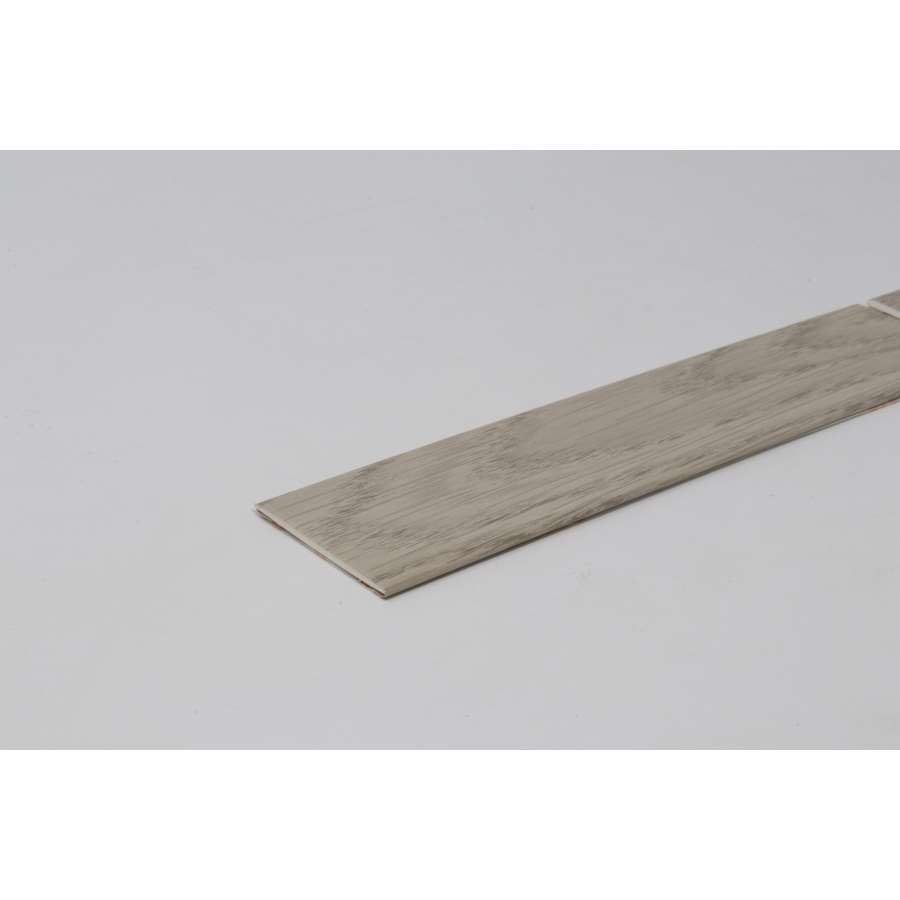 Imagen principal del productoPERFIL UNIÓN PLANO PVC ADH ROBLE STONE 35X2,5X1000mm
