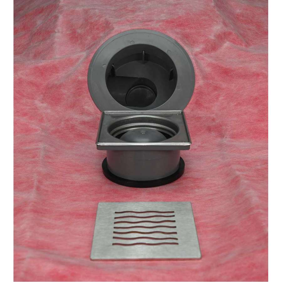 Imagem de acessório do produtoKIT DUCHA CUBIK PRIMO TOP 11X11CM INOX C/LAMINA 1,5X2MT