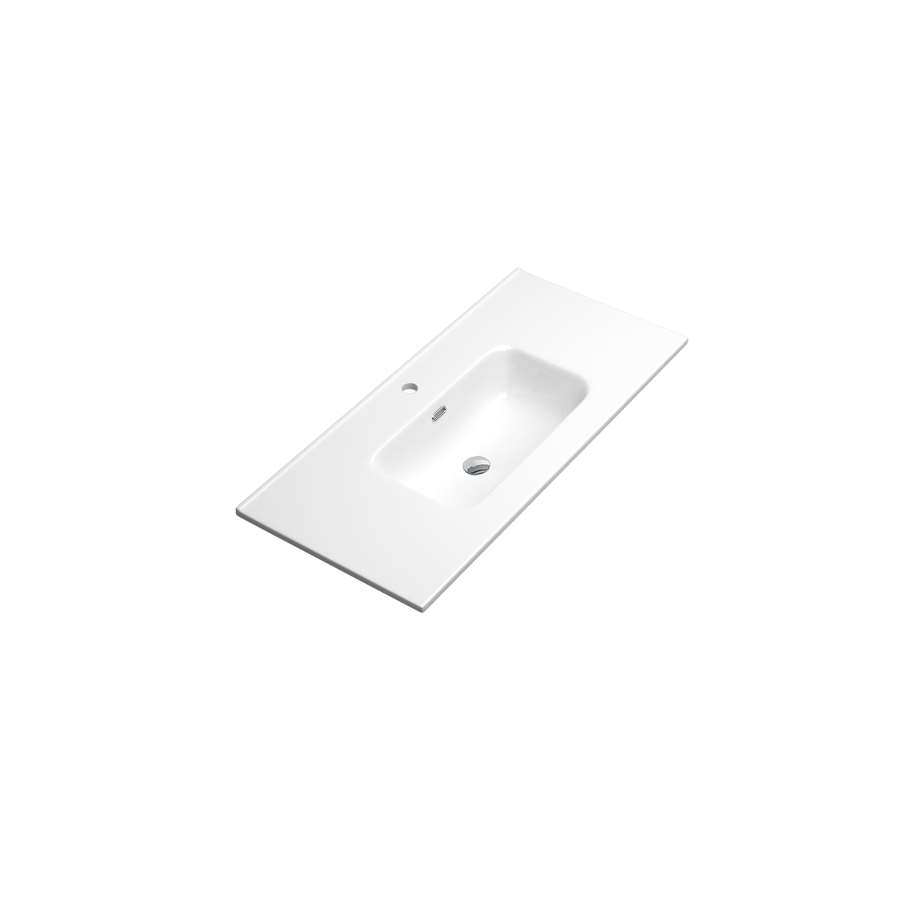 Imagen principal del productoLAVABO ENCIMERA LOKI 100X46 CERAMICO