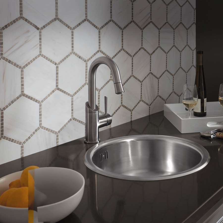 Imagem de acessório do produtoFREGADERO INOX LUJO 1 SENO REDONDO Ø46 FONDO 15