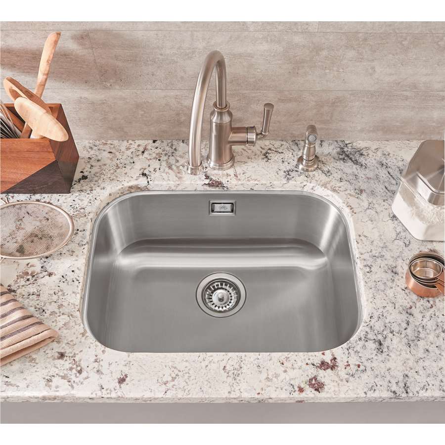 Imagem de acessório do produtoFREGADERO INOX HERMES 1 SENO 40X40 BAJO ENCIMERA