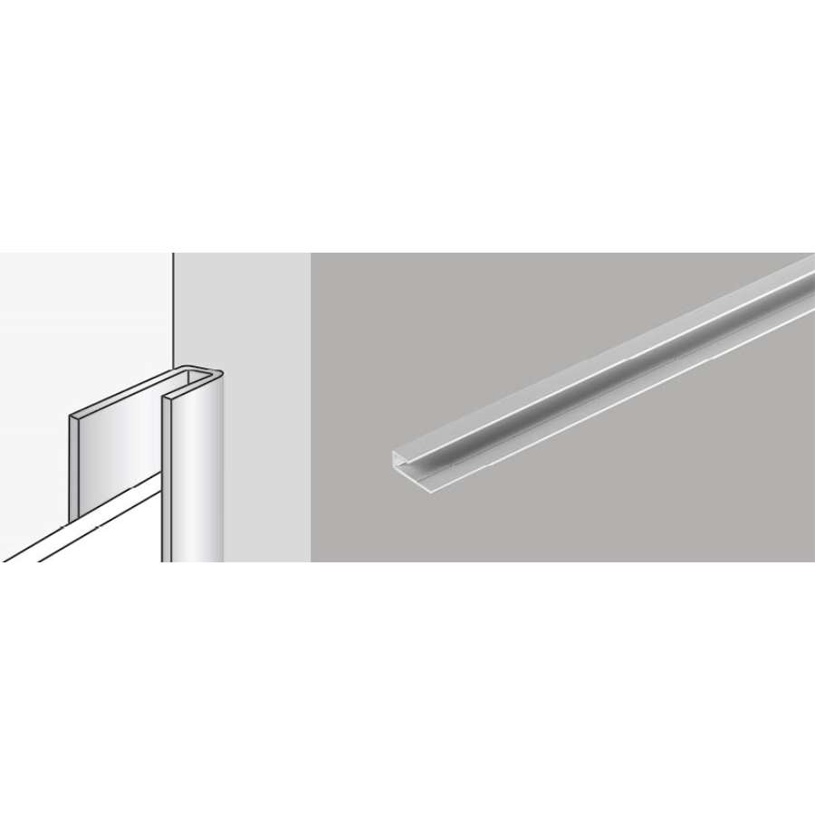 Imagem principal do produtoPERFIL ALUMINIO DE REMATE EN U 2,60m