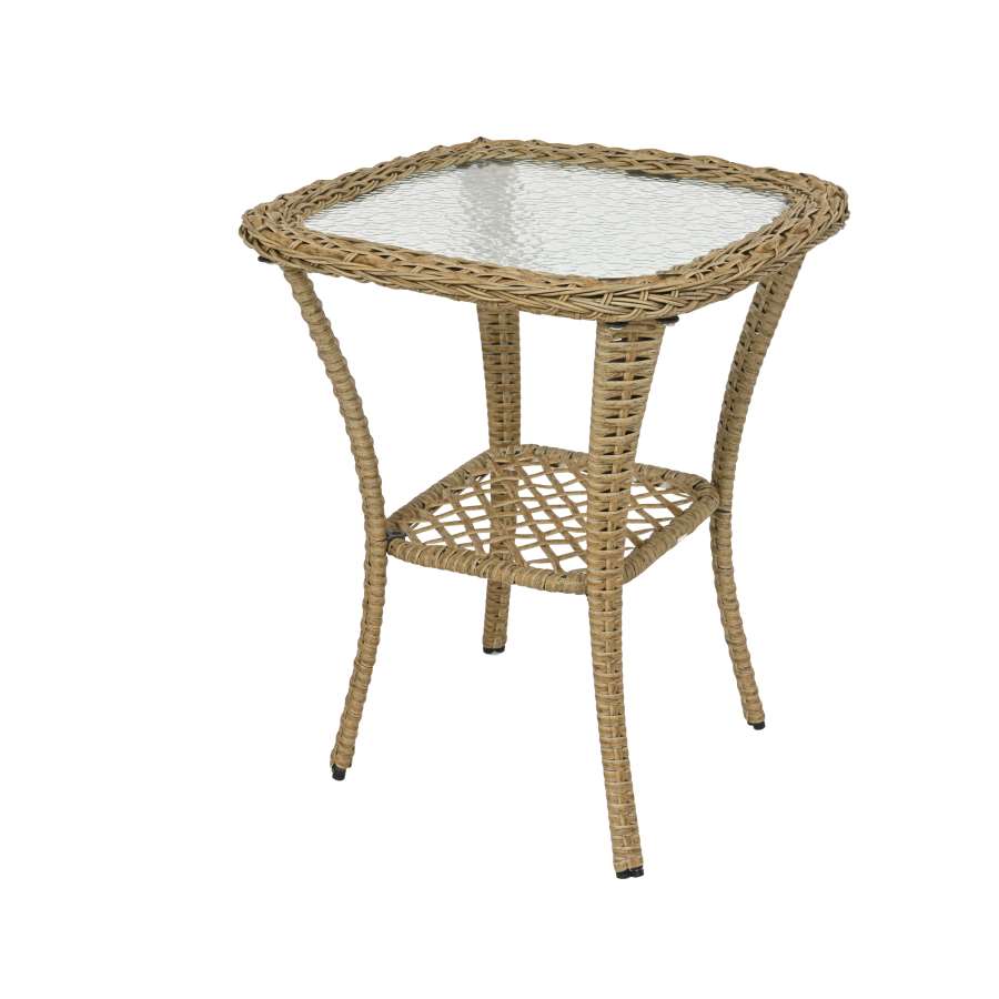 Imagem de acessório do produtoCONJUNTO MIMBRE WINCHESTER 2 SILLONES + 1 MESITA