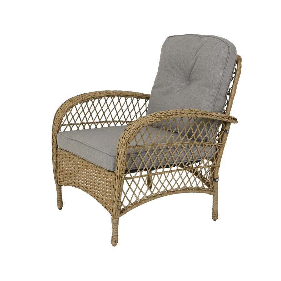 Imagem de acessório do produtoCONJUNTO MIMBRE WINCHESTER 2 SILLONES + 1 MESITA