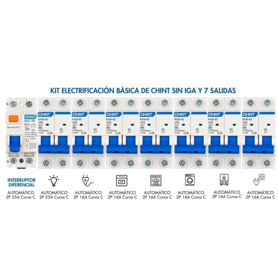 Imagem principal do produtoKIT VIVIENDA (BCN) UNIVERSAL DIFERENCIAL+7 SALIDAS