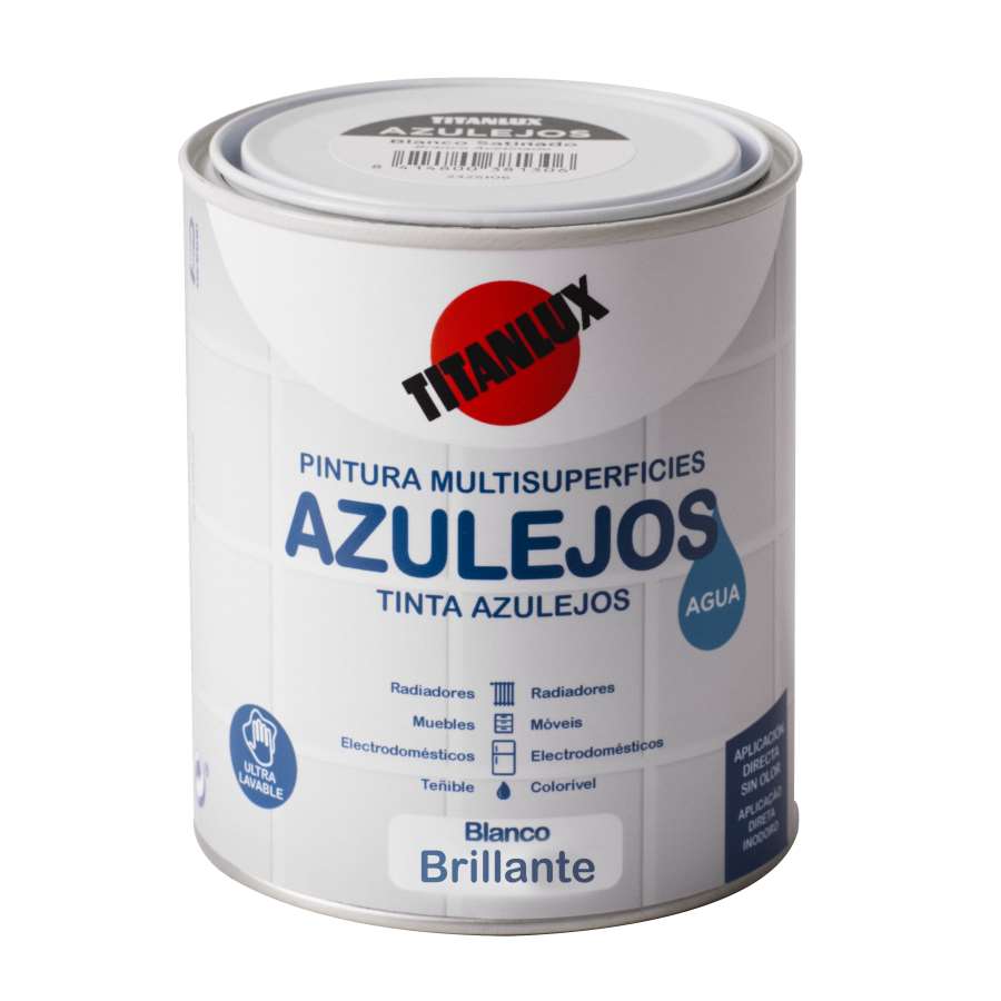 Imagem principal do produtoESMALTE BLANCO AZULEJOS BAÑOS Y COCINAS BRILLANTE  750ML