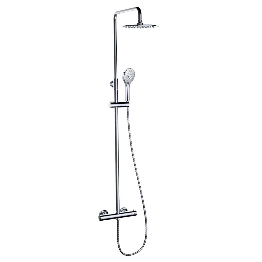 Imagen principal del productoKIT DUCHA TERMOSTATICO CUBIK MIKONOS EXTENSIBLE