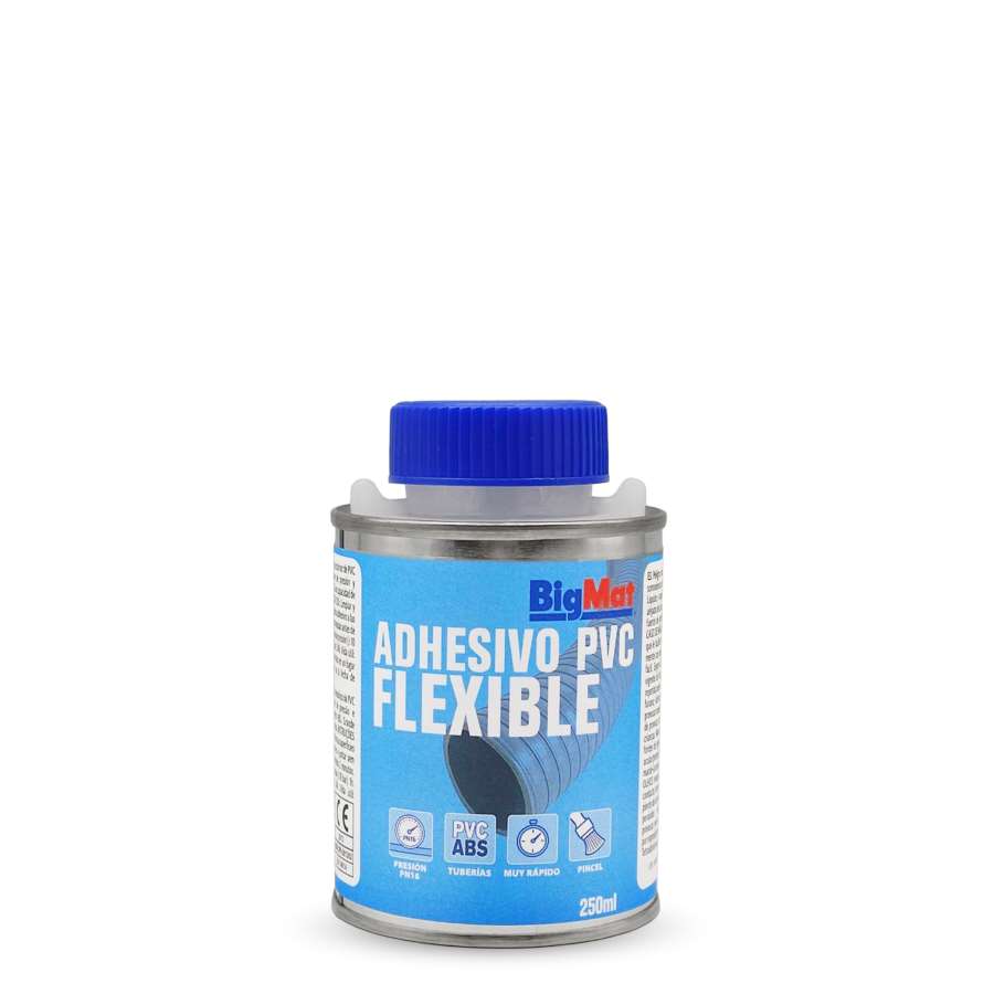 Imagen principal del productoADHESIVO PVC FLEXIBLE BIGMAT PINCEL 250ml