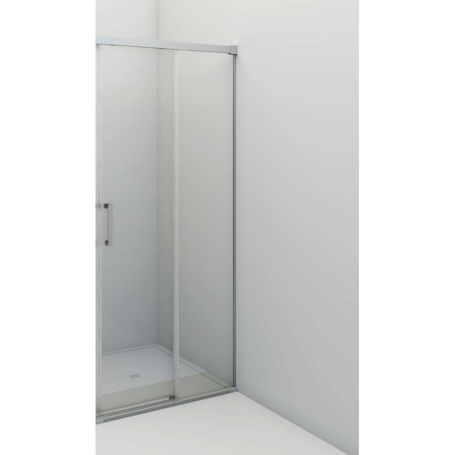 Imagen accesoria del productoMAMPARA DUCHA PUERTA LATERAL CUBIK TOP 80CM CROM.TRANSP.