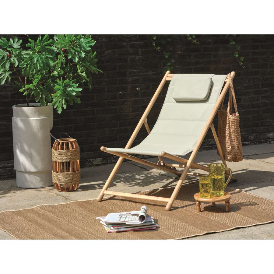 Imagen accesoria del productoHAMACA BAMBU PLEGABLE CON COJIN