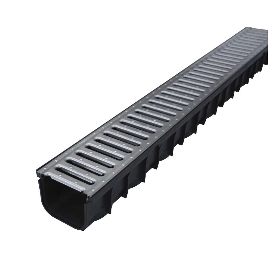 Imagem principal do produtoCANALETA MIDI PP 120X84X1000 C/REJILLA GALVA CLIP