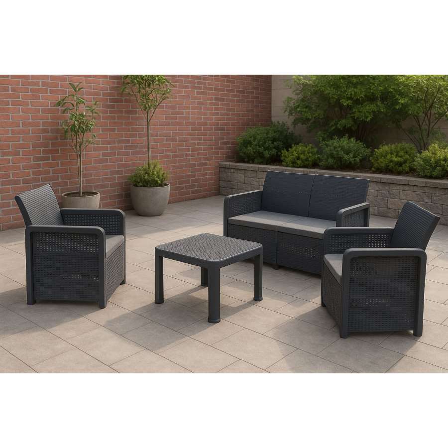 Imagem principal do produtoSET AZORES CONFORT GRAFITO