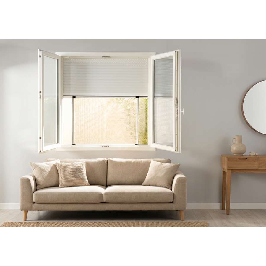 Imagen principal del productoMOSQUITERA EXTENSIBLE BLANCA 50X70-135cm