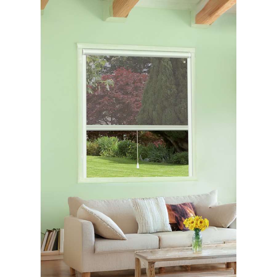 Imagen principal del productoMOSQUITERA ENROLLABLE PVC 100x150cm