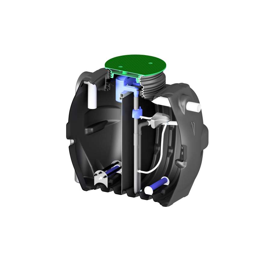 Imagen principal del productoDEPURADORA OXIDACION TOTAL ACTICLEVER 122 2000L 6P