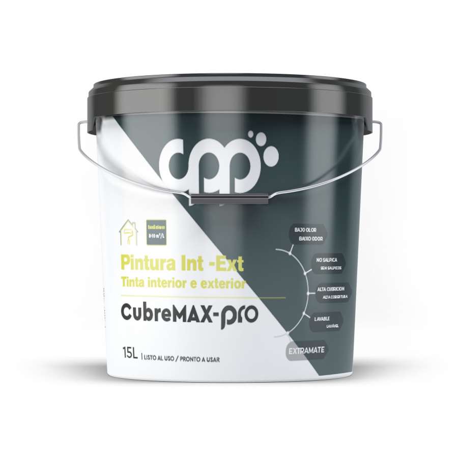 Imagen principal del productoPINTURA CUBREMAX INT- EXT 15L