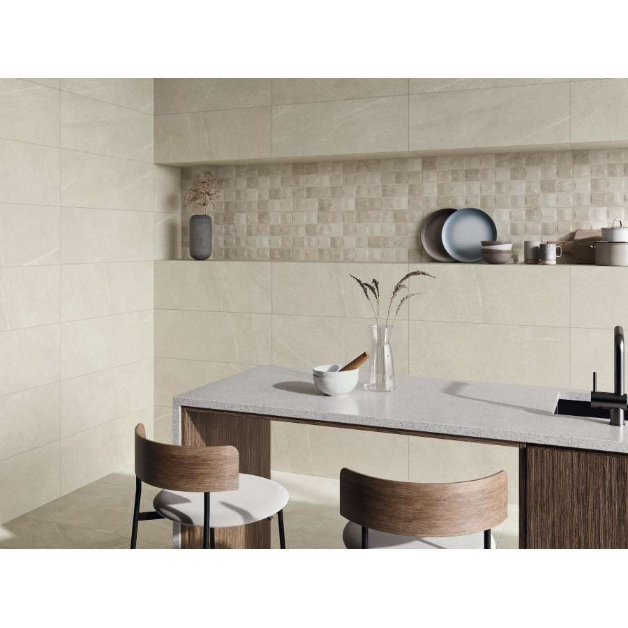 Imagen accesoria del productoREVESTIMIENTO RELIEVE BELLEVUE IVORY LIGHT 33X90