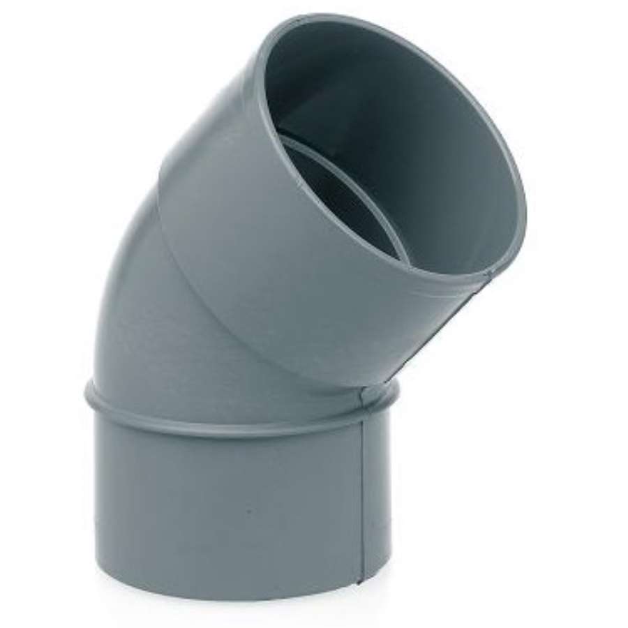 Imagen principal del productoCODOS MACHO-HEMBRA D 125-45º-PVC