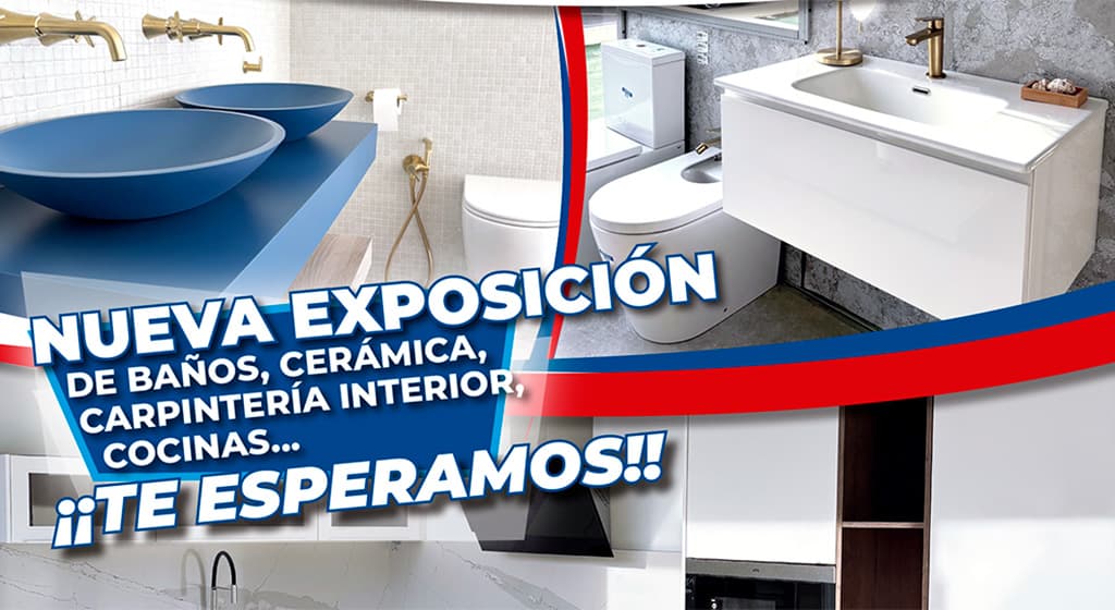 exposición baños y cocinas BigMat LUCAM Burriana