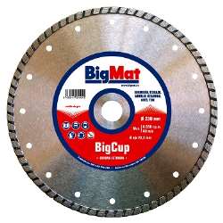 Imagen de DISCO DIAMANTE G.OBRA BIGCUP TURBO 230MM